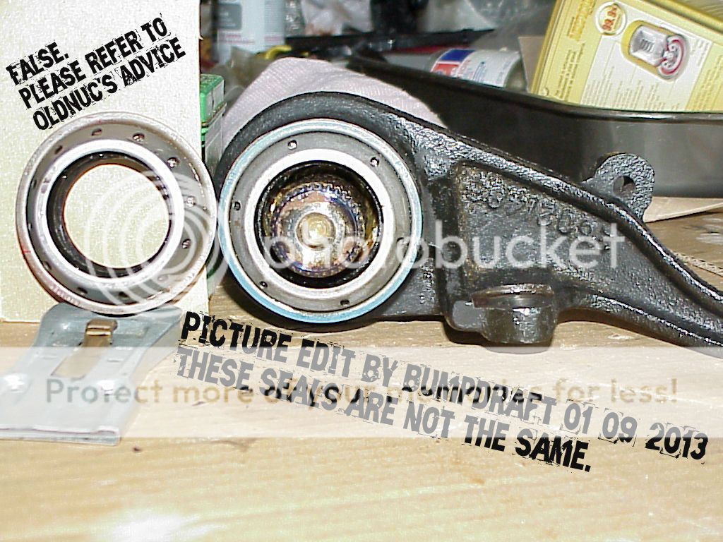 Intermediate Axle Support Bearing Bad? Page 3 Forums