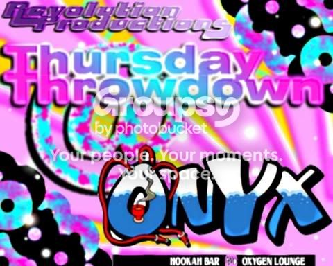 Onyx Thursdays front