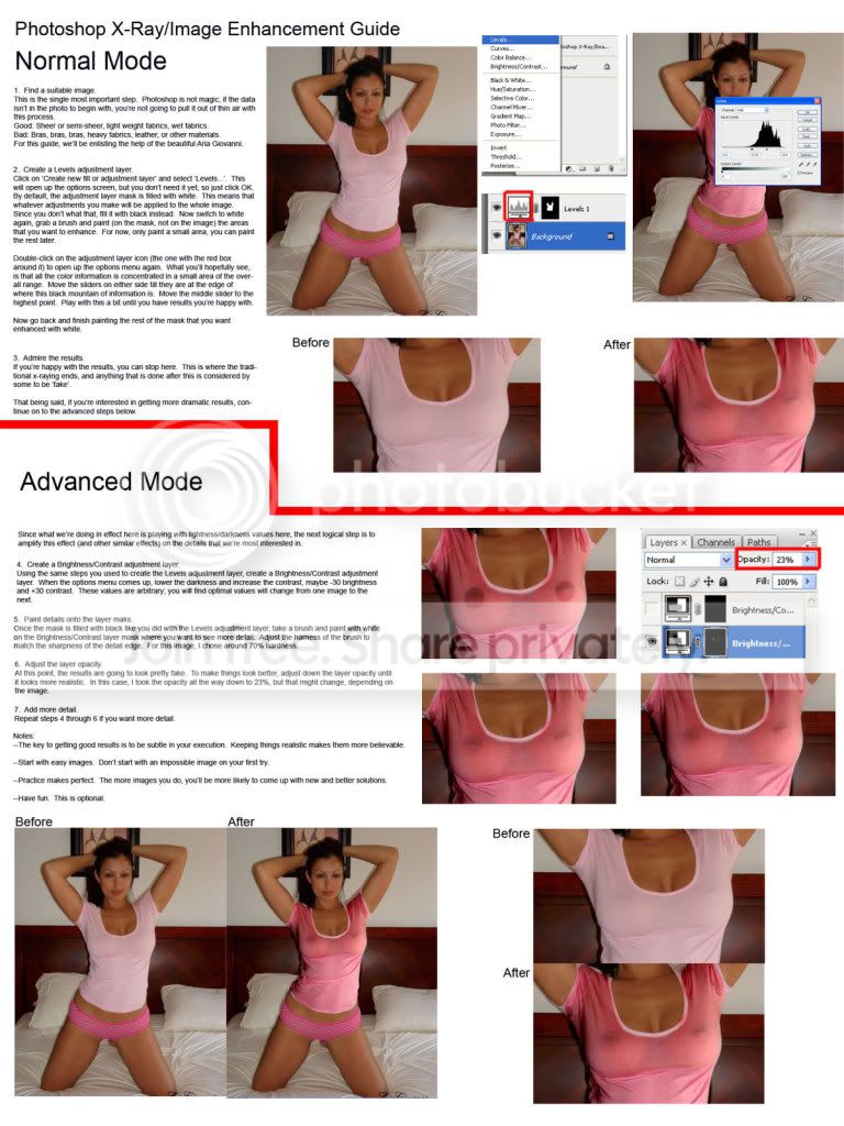 Photoshop xray clothes plugin